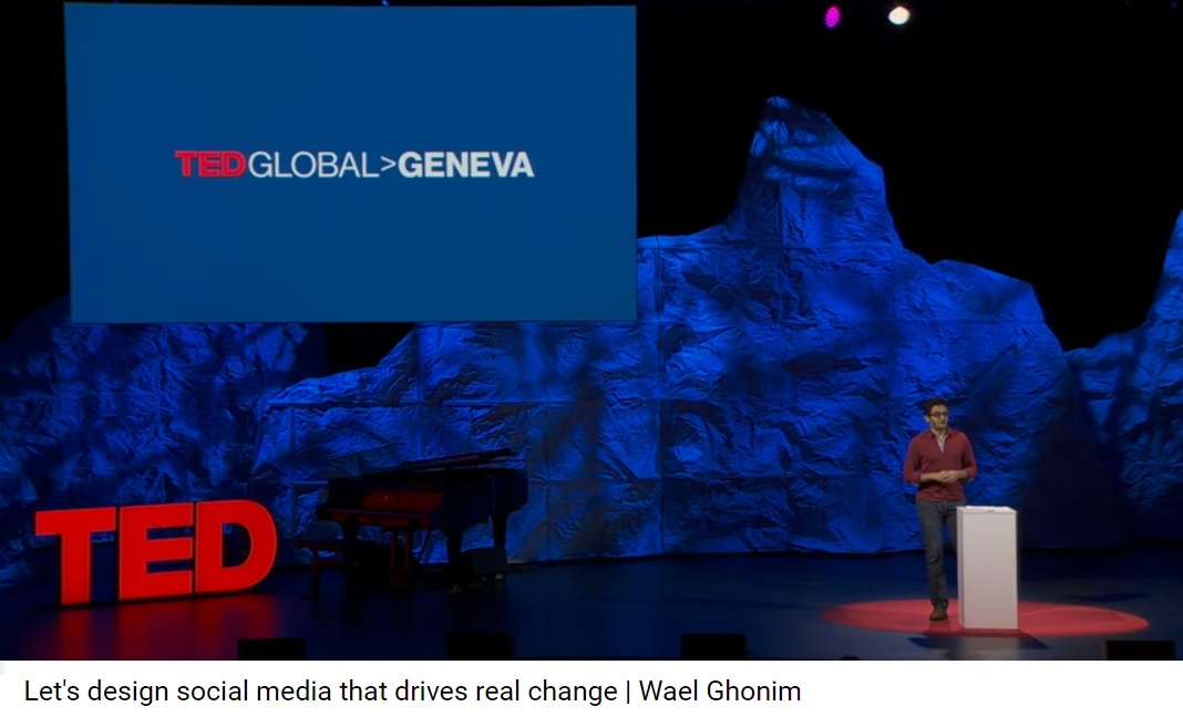 Wael Ghonim: Creator of "We are all Khaled Said" Facebook Page (and "Revolution 2.0 book")