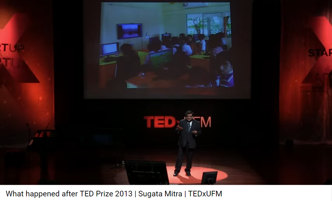 Sugata Mitra:  Presenter of "The Hole in theWall" TED talk