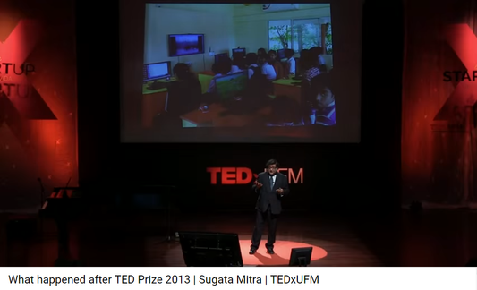 Sugata Mitra:  Presenter of "The Hole in theWall" TED talk