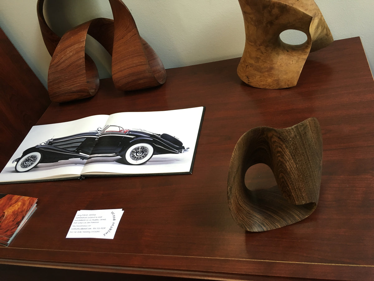 The ShopO Way Sculpture -- Wooden Möbius Strip
