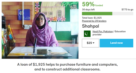 Kiva CEO in Pakistan:  PK_1262245